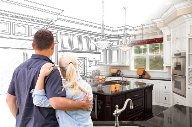 Professional Kitchen Island Installation technician working in Minnetonka, MN